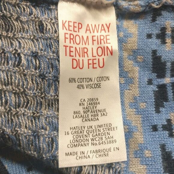 Hatley Pullover Sweater S Oversized Buttery Soft Cozy Vibrant Coastal Boho Chic - Picture 7 of 8